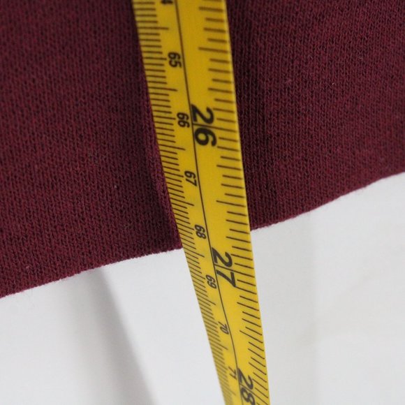 Lakai Sweater Mens Red Pullover Quarter Zip Long Sleeve Cotton Size Medium M NWT - Picture 10 of 10